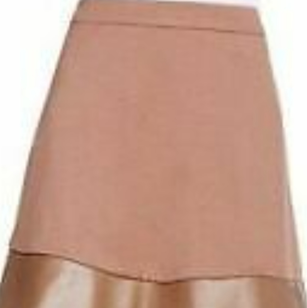 Brand New Iman Brown Flair Skirt Size 24